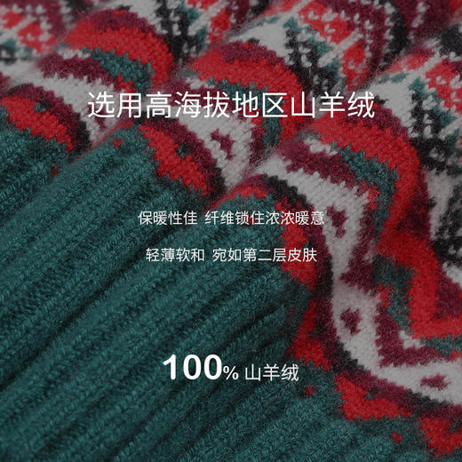 羊绒V领无袖开衫  SJF97W300N 商品图2