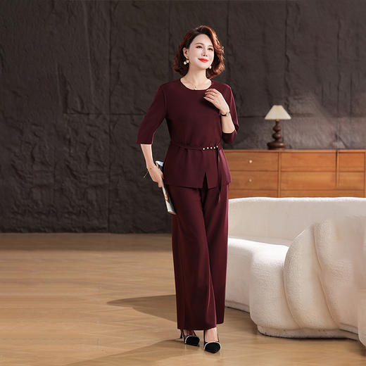 FW 8503妈妈装气质时尚套装 商品图2