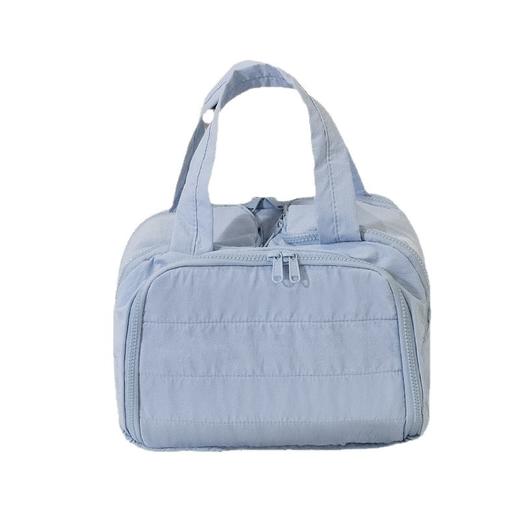 【大容量化妆包】旅行防水洗漱包 外出便携分区分层简约收纳包 国庆出游好物  商品图4