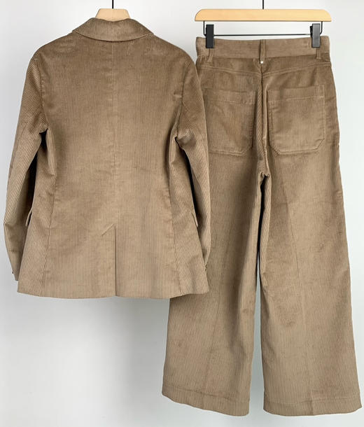 条绒西服套装 商品图4