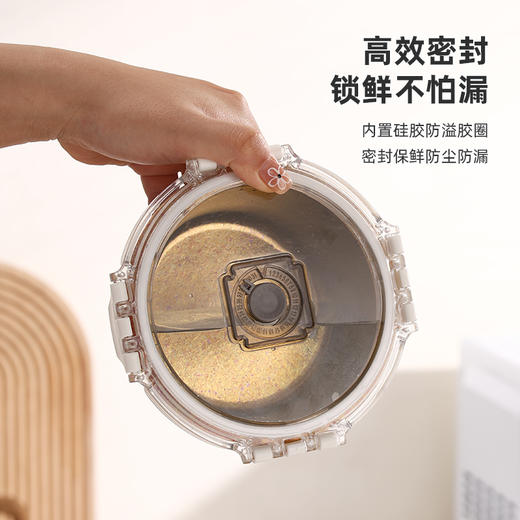 【纯钛圆形保鲜盒】食品级全钛保鲜盒圆形带盖密封家用冰箱收纳盒小容量防漏两用 商品图6