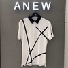 Anew家春夏新款男士印花铆钉POLO短袖弹力面料舒适透气M222127180 商品缩略图2