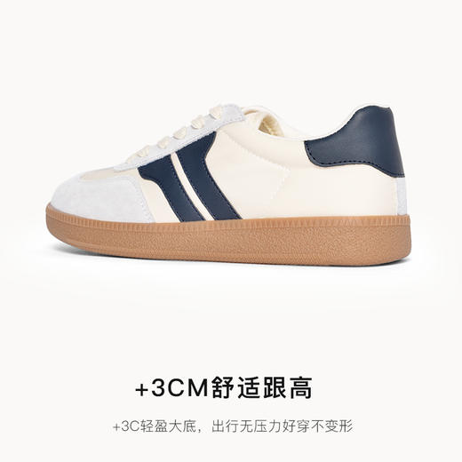 Reemoor睿慕2025秋季新款平底帆布休闲德训鞋R3Y433 商品图6
