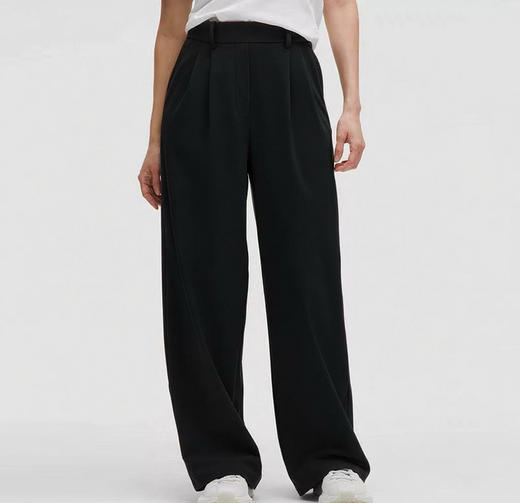 露露Daydrift女士高腰长裤阔腿裤 商品图1