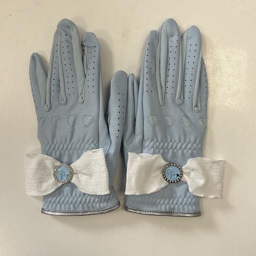 高尔夫pu女士三色左右手手套防风耐磨 拍1发3双 商品图2