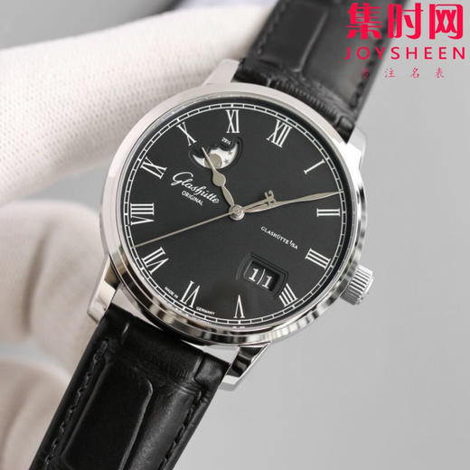 V9格拉苏蒂月相 原创议员月相款 参议员大日历 男士腕表 原装开模 商品图2