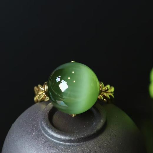 精灵之眼-猫眼碧玉戒指 商品图1