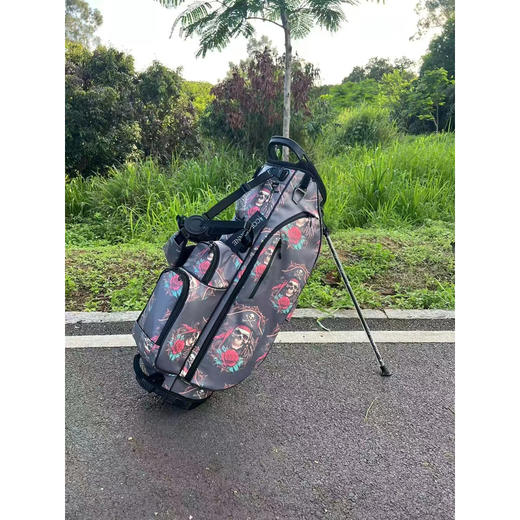 COURONNE 高尔夫 支架球包 海盗和帆船 黑色 蓝色 商品图3