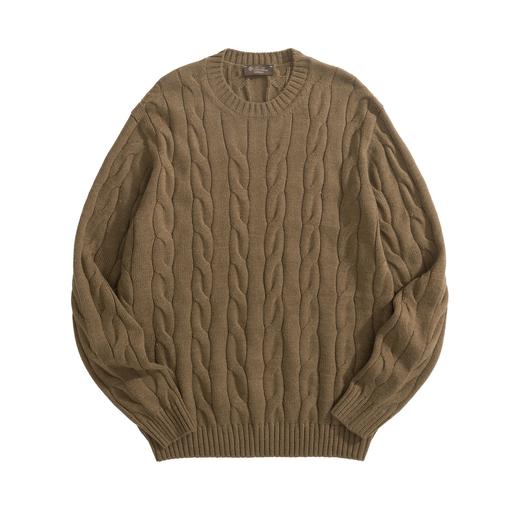 男款羊绒麻花针织毛衣015 商品图0