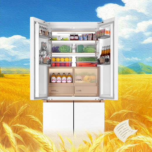 海尔（Haier）冰箱 BCD-507WGHTD1BWLU1 商品图1