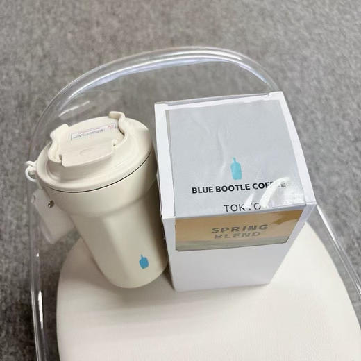 原单正品日本BLUEBOTTLE小蓝瓶水杯便携户外女密封陶瓷内胆保温咖啡杯 400ml 商品图9