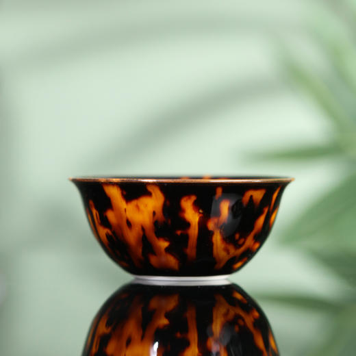 问鼎虎斑天目鸡缸杯 商品图0