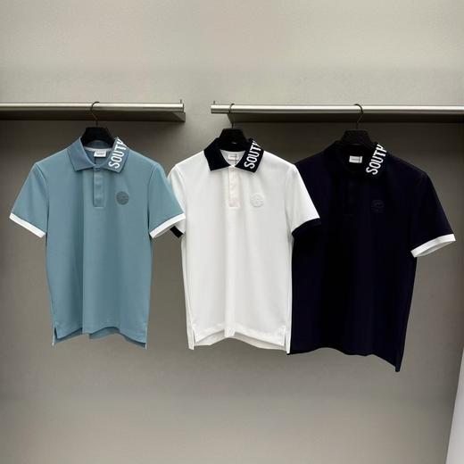 SC*家夏季男士撞色洋气 气质 短袖 暗格子质地面料 三色 M2250601 商品图1