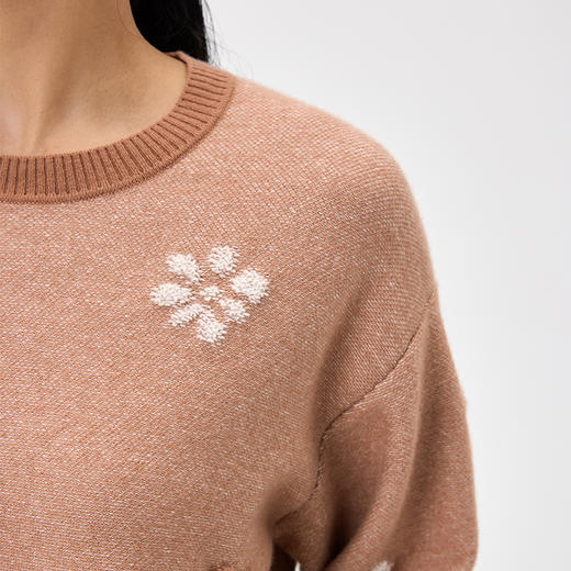 格桑花圆领女套衫  SJF97W289N 商品图6