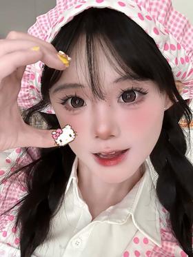 mimipark  半年抛 粉黛豆沙 直径14.5mm着色14.5mm