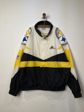 90年代 Vintage APEX ONE NFL 美国职业橄榄球大联盟 全刺绣 运动外套 _SJK(XL)