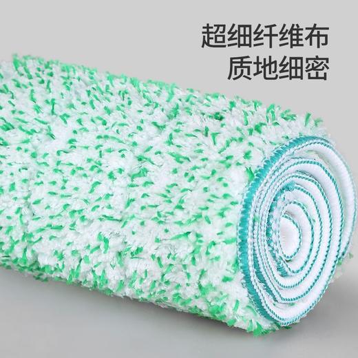 【铝板粘布平板拖】美丽雅铝板粘布平板拖把家用木地板地拖大拖把墩布铝板沾布平板拖 商品图4