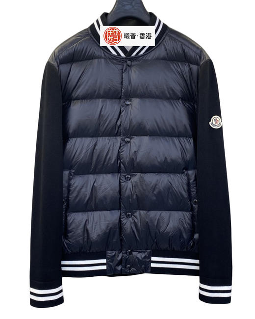 男款棒球服针织拼接羽绒服018 商品图0