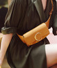 克洛伊 C bag box牛皮拼麂皮  金棕 小腰包 商品缩略图1