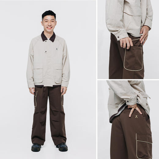 【秋上新】ACMEITEM爱棵米-亲子款休闲长裤男女同款GAG3020492E 商品图2