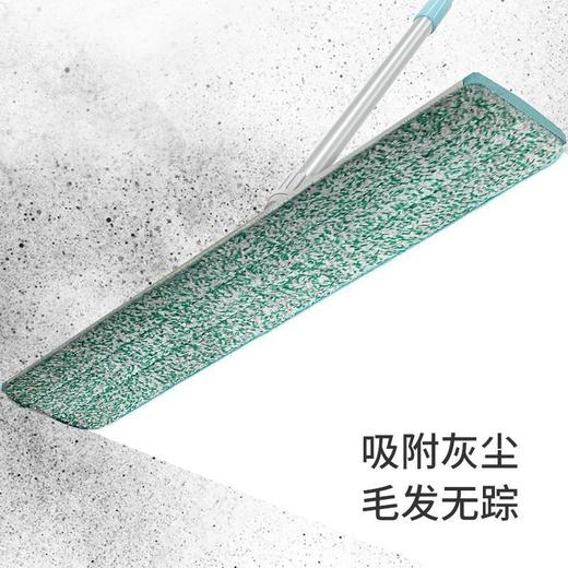 【铝板粘布平板拖】美丽雅铝板粘布平板拖把家用木地板地拖大拖把墩布铝板沾布平板拖 商品图3