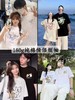 【YW】无忧购韩系ins百搭休闲卡通印花180g纯棉情侣短袖T恤（截单后3-5天发货) 商品缩略图0