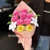 【公主请收花】同款美伢的花束粉色手工DIY材料包扭扭棒生日礼物仿真浪漫玫瑰花。ra 商品缩略图2