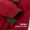 贝贝怡立体樱桃女童毛衣秋装新款线衫儿童洋气针织上衣宝宝开衫毛衣ZB3ES048 商品缩略图7