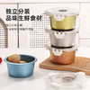 【纯钛圆形保鲜盒】食品级全钛保鲜盒圆形带盖密封家用冰箱收纳盒小容量防漏两用 商品缩略图3