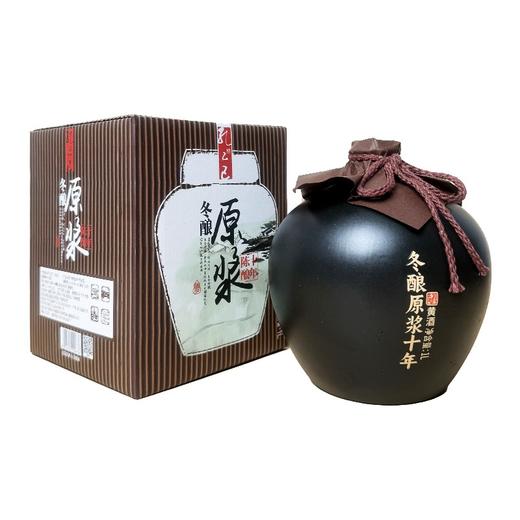中粮孔乙己冬酿原浆十年绍兴花雕酒1L 商品图0