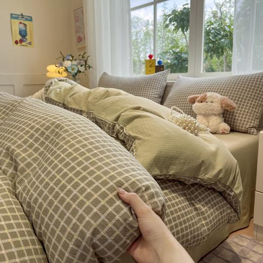 【YW】无忧购云感木棉皱皱双层纱四件套（截单3-5天发货) 商品图5