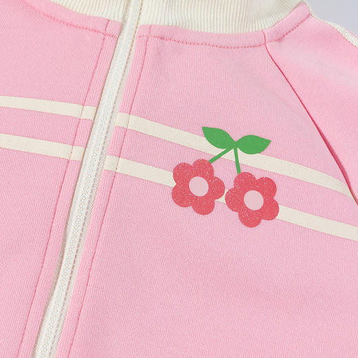 贝贝怡春秋季新款女童甜酷立领卫衣+束脚裤两件套运动休闲舒适耐磨套装ZB3ET029 商品图8