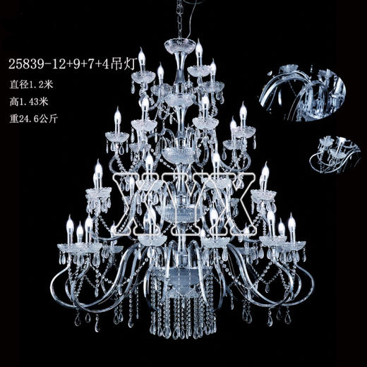 25839-12+9+7+4吊灯（运费自理） 商品图0