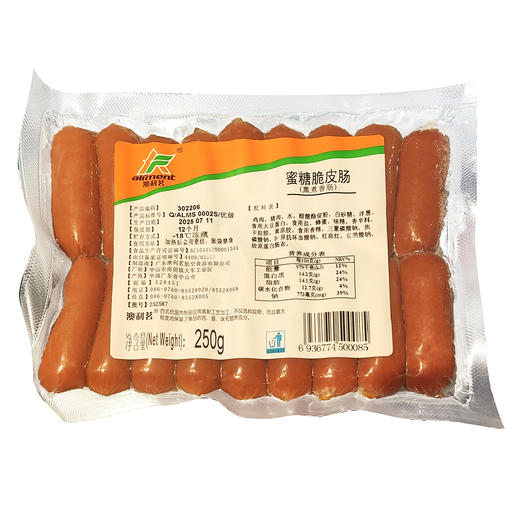 250g澳利茗蜜糖脆皮肠 商品图0