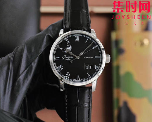 V9格拉苏蒂月相 原创议员月相款 参议员大日历 男士腕表 原装开模 商品图8