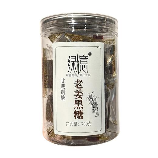 绿意 老姜黑糖 200g/瓶 商品图0