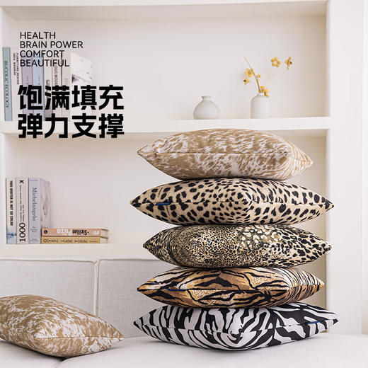 罗莱软装 动物世界抱枕 45*45cm 商品图6