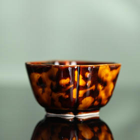 问鼎虎斑天目四叶杯