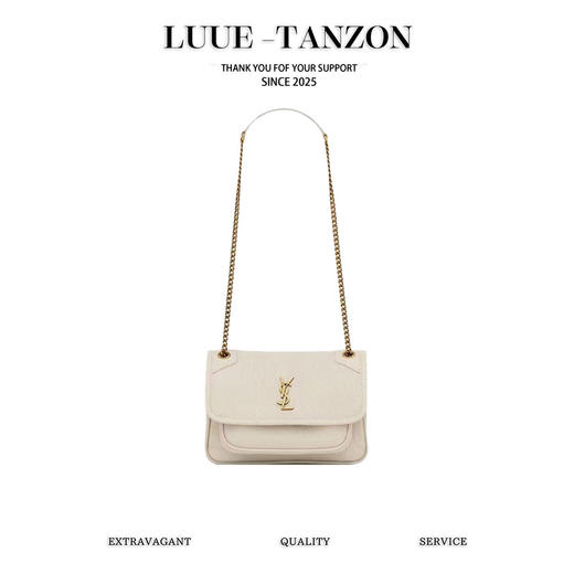 圣罗兰 25新品niki 羊皮革链条包（LZ） 商品图0