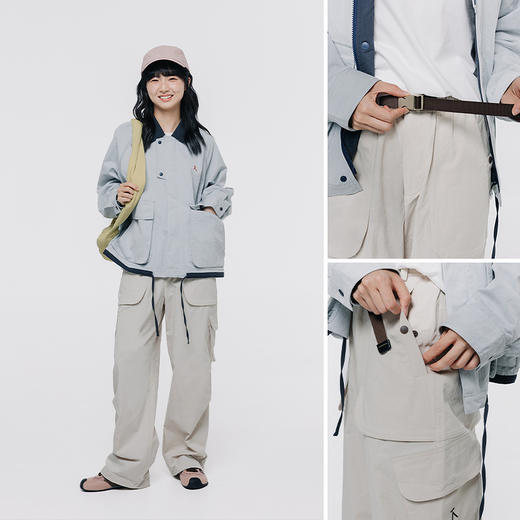 【秋上新】ACMEITEM爱棵米-休闲长裤男女同款GAG3020680E 商品图3