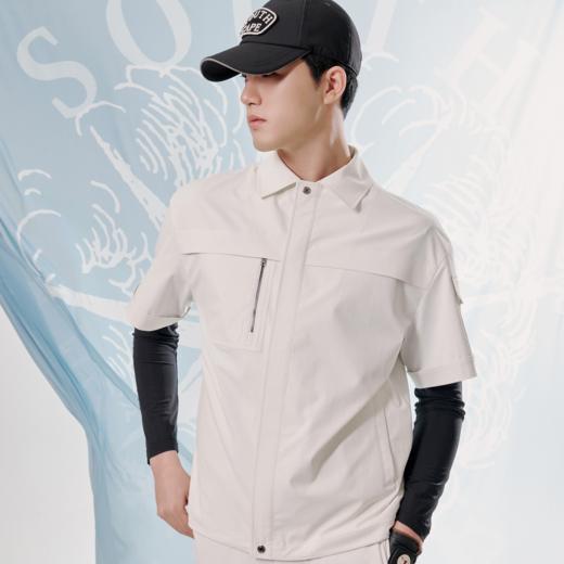 SC*春夏新款男士休闲短袖个性外套自带内敛气质!质感细节 M225062 商品图0