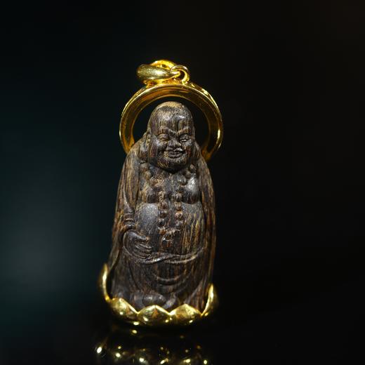 BC.DF5-8.22-9  东马沉水（弥勒佛）挂件 ,4.06g 商品图0
