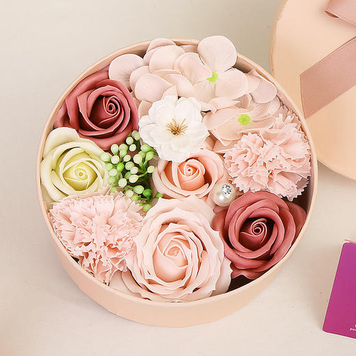 【新款香皂花小圆盒】情人节教师节礼品  🎁情人节&教师节必备💐送女友的心动礼物！香皂花小圆盒🌸美貌与实用兼具，解锁90%的送礼难题✨ 商品图5