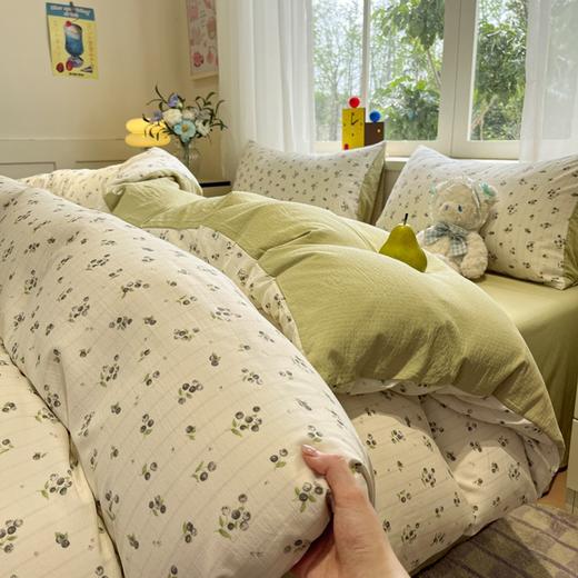 【YW】无忧购云感木棉皱皱双层纱四件套（截单3-5天发货) 商品图7