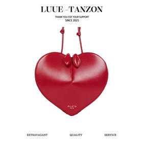 ALAIA|爱心包 LE COEUR牛皮革包袋斜跨包（LZ）