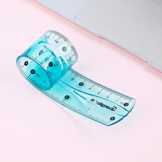 广博开学季文具学生系列软直尺20cm套装4把 商品图2