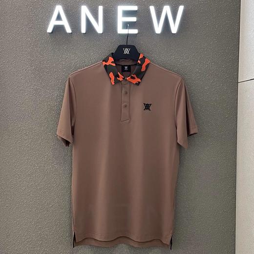 Anew家春夏新款男士印花POLO衫 迷彩印花加铆钉的元素M222132 商品图2