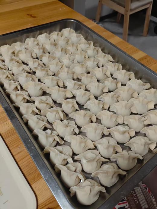 跑山黑猪肉手工饺子，1份1斤 商品图3