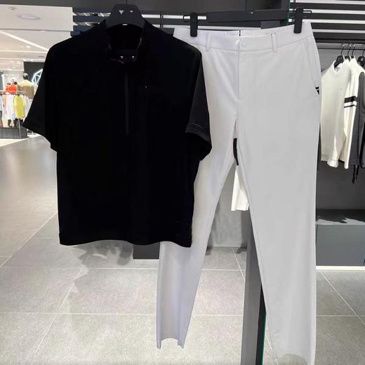 P*家25新款 夏季 半拉链立领 休闲短袖 商品图2