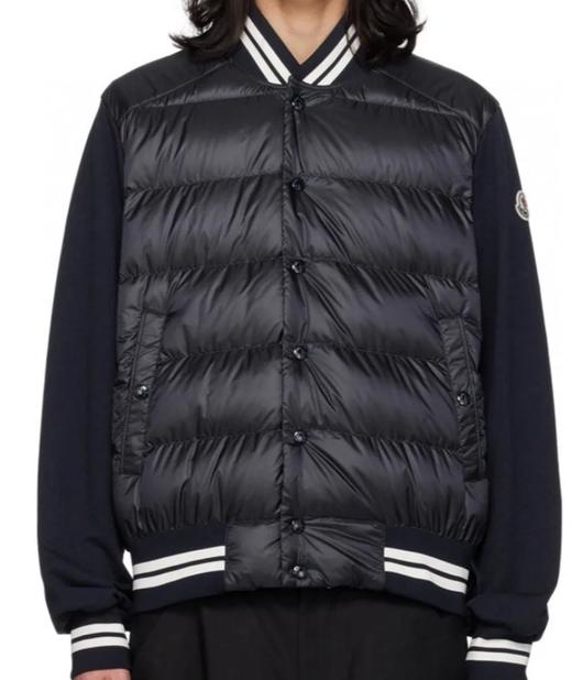 男款棒球服针织拼接羽绒服018 商品图3